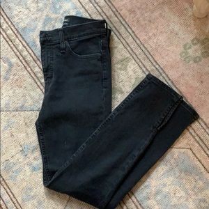 Something Navy Black High Rise skinny jeans